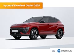 Hyundai Kona - 1.6 GDI HEV N Line Sky € 4000, - korting | Airco (automatisch) | Audio installatie high en