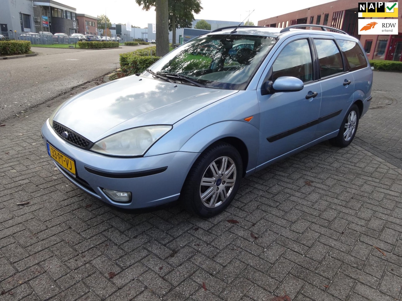 Ford Focus Wagon - 1.6-16V Futura Airco/Leer/Apk 20-10-2026 - AutoWereld.nl