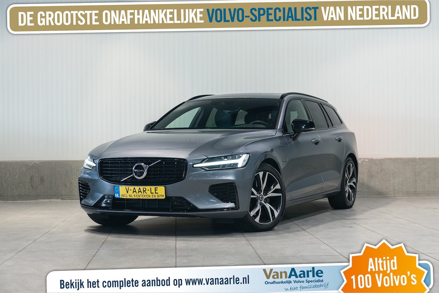 Volvo V60 - T6 Aut. AWD R-Design Leder Panoramadak 340pk - AutoWereld.nl