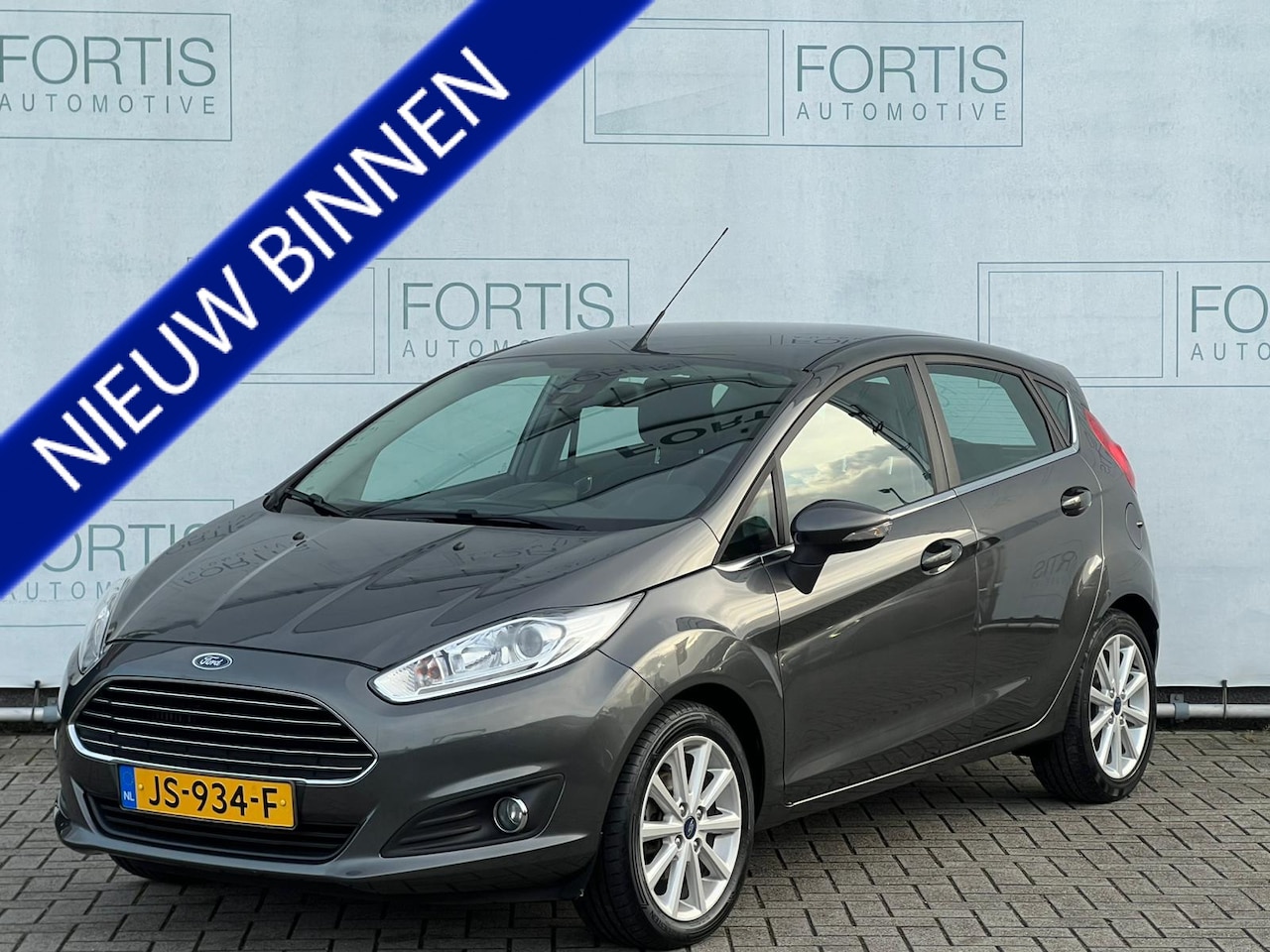 Ford Fiesta - 1.0 EcoBoost Titanium NL AUTO | ECC | VELGEN - AutoWereld.nl