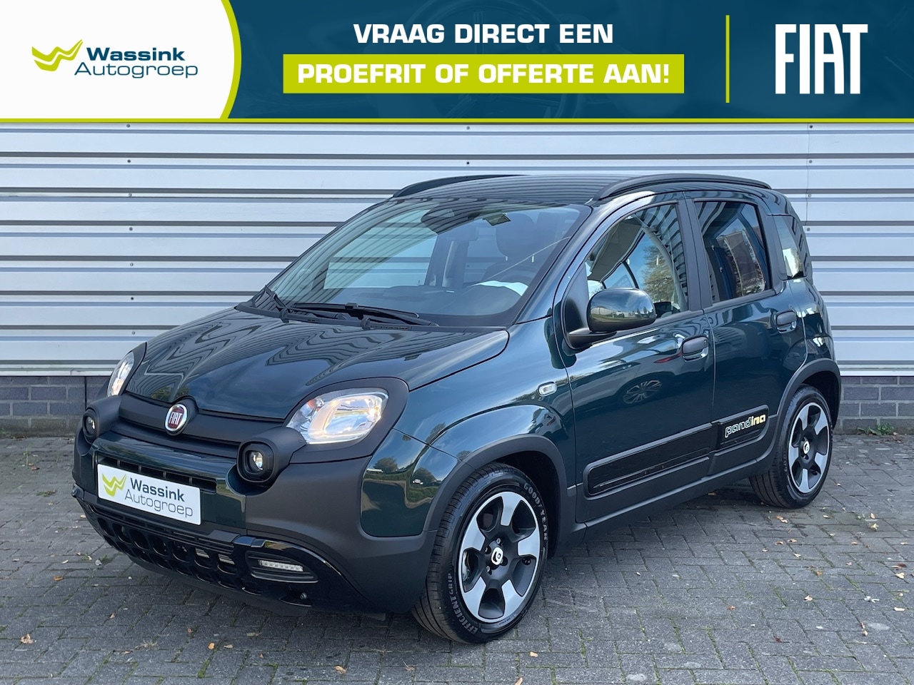 Fiat Pandina - 1.0 70pk Cross I CarPlay I Cruise I Parkeersensoren Achter I Elektrische Ramen voor - AutoWereld.nl
