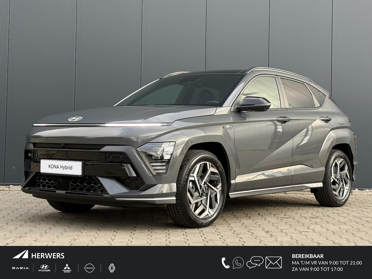 Hyundai Kona - 1.6 GDI HEV N Line Sky / €2000,- Voordeel Op Nieuwprijs / Rijklaarprijs / Direct Leverbaar - AutoWereld.nl