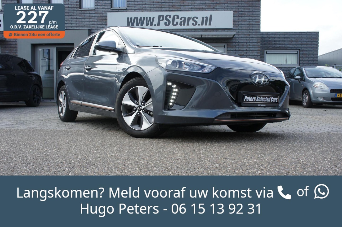 Hyundai IONIQ - Comfort EV ACC|Camera|CarPlay|Navi|PrivacyGlas - AutoWereld.nl