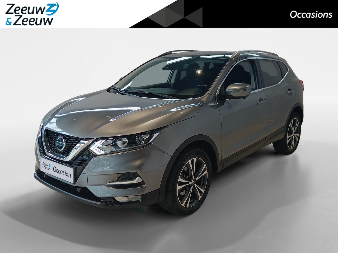 Nissan Qashqai - 1.3 DIG-T N-Connecta *Navi+360Camera*Climate*Panoramadak*Parc Assist*LM.Velgen*Trekhaak - AutoWereld.nl