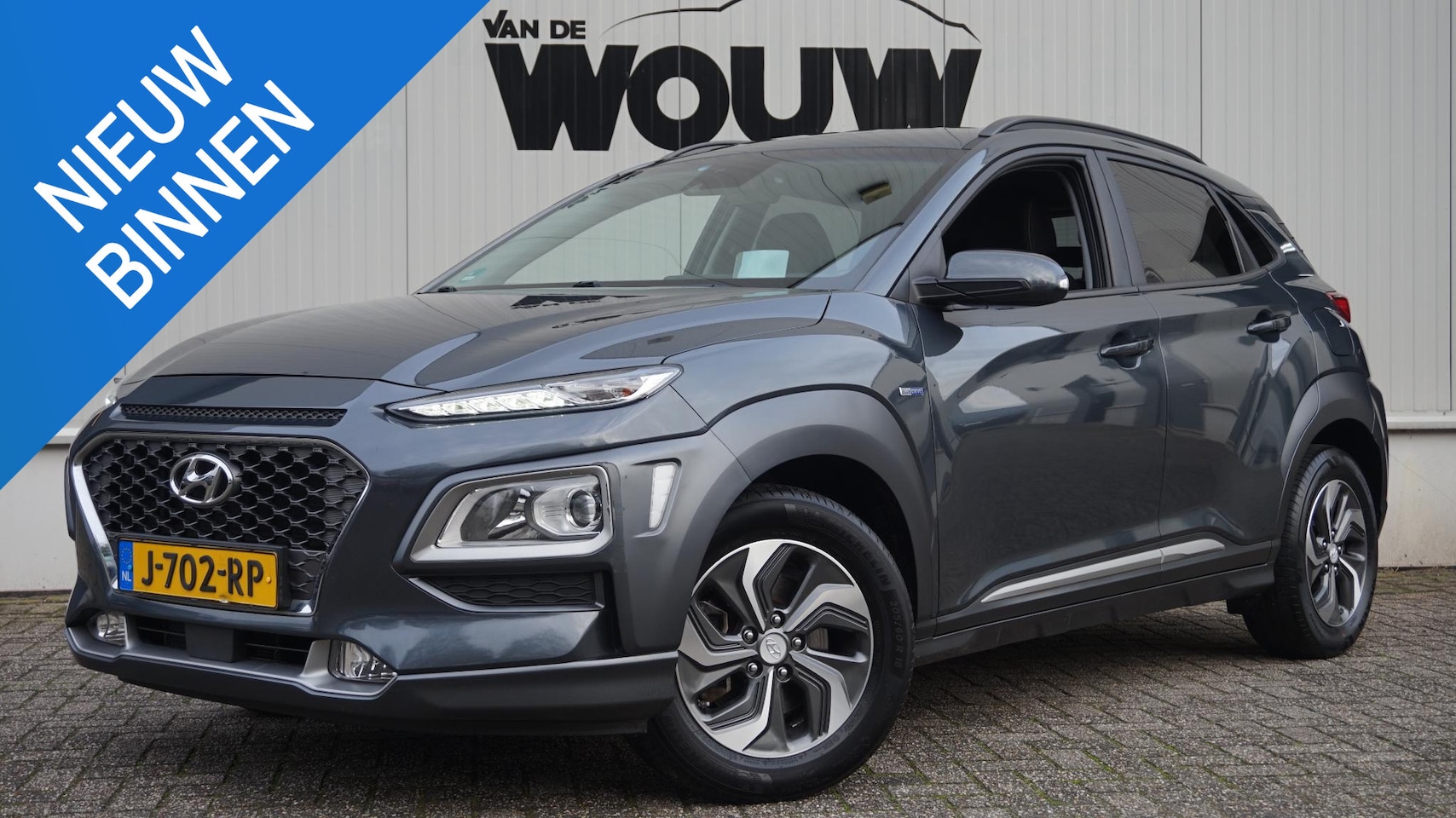 Hyundai Kona - 1.6 GDI HEV Fashion Navigatie | Adapt Cruise Contr | HUD | DAB+ | Dodehoeksensoren - AutoWereld.nl