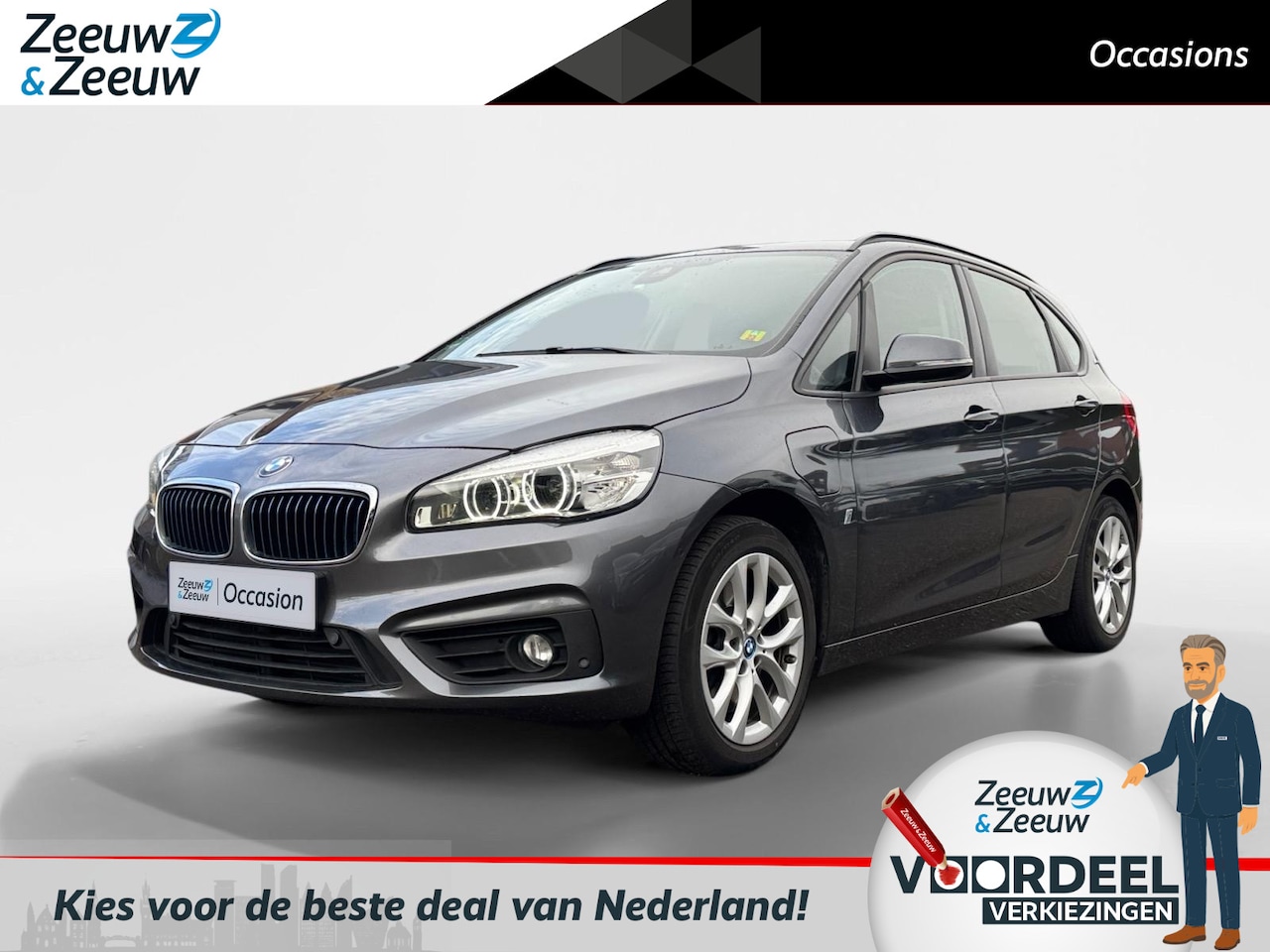 BMW 2-serie Active Tourer - 225xe iPerformance Executive | PHEV | Stoelverwarming | Parkeersensoren voor + achter | Lu - AutoWereld.nl
