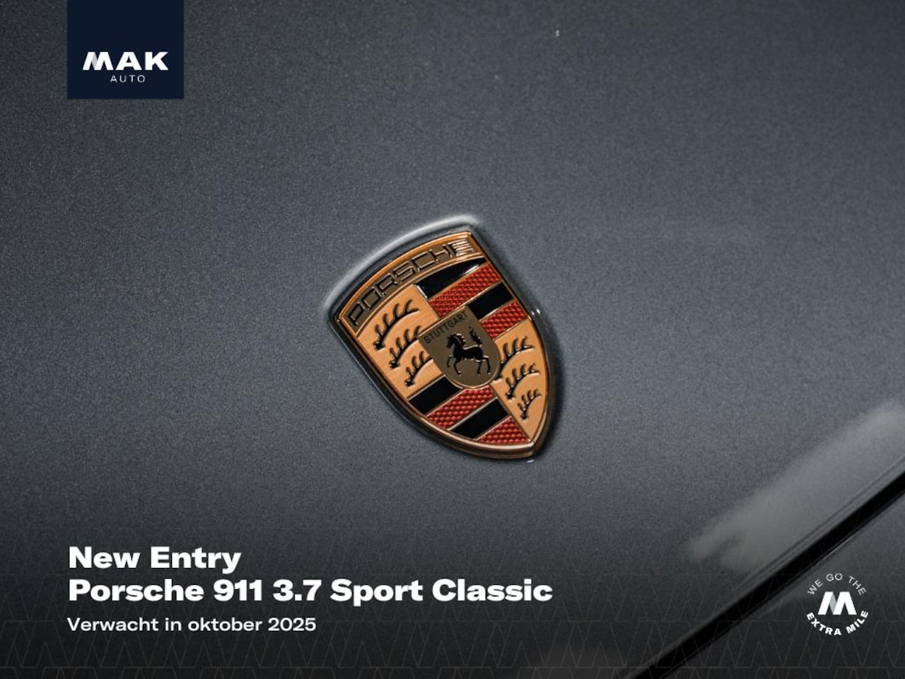 Porsche 911 - Coupé 3.7 Sport Classic, PCCB, Burmester, Heritage Design, 21", nachtzicht, sp.chrono, key - AutoWereld.nl
