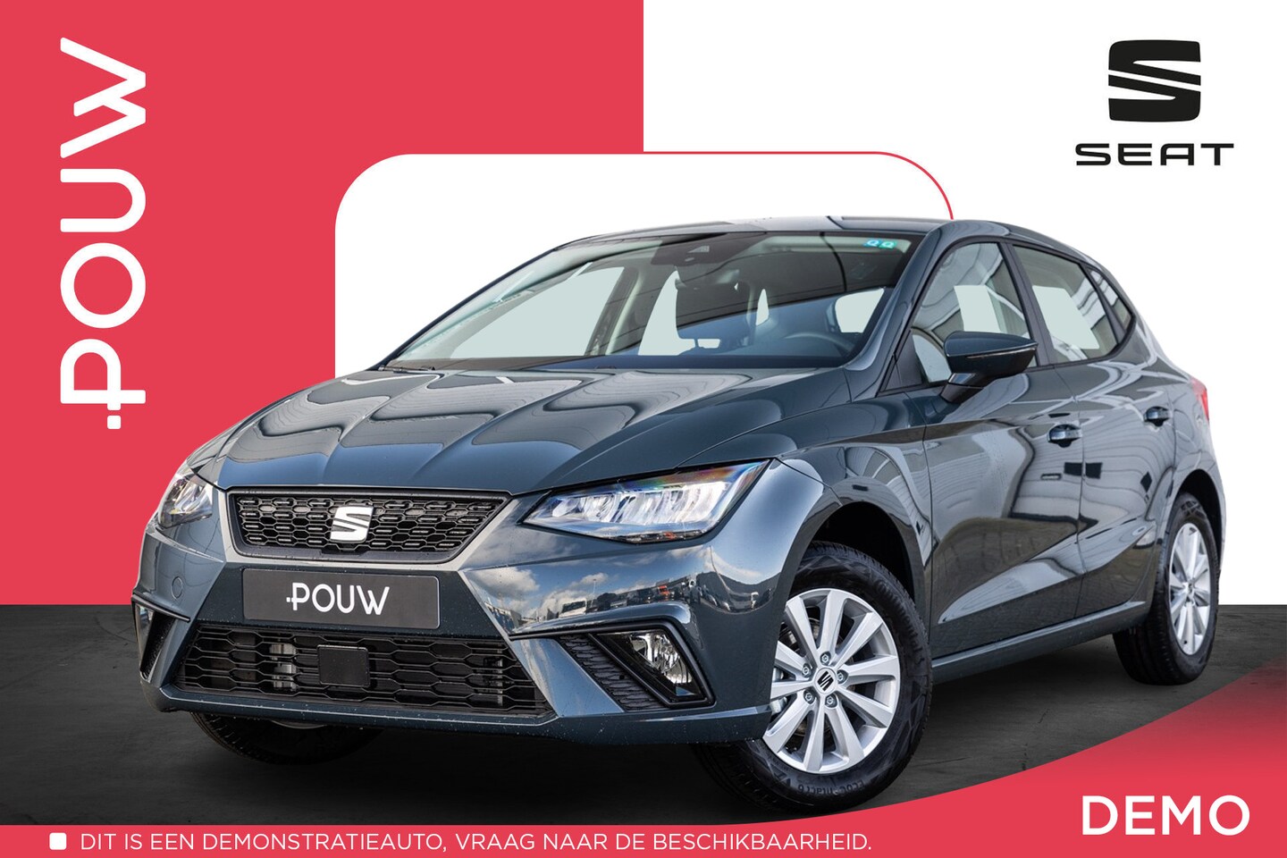 SEAT Ibiza - 1.0 EcoTSI 95pk Style Plus | Apple Carplay/Android Auto | Parkeersensor Achter - AutoWereld.nl