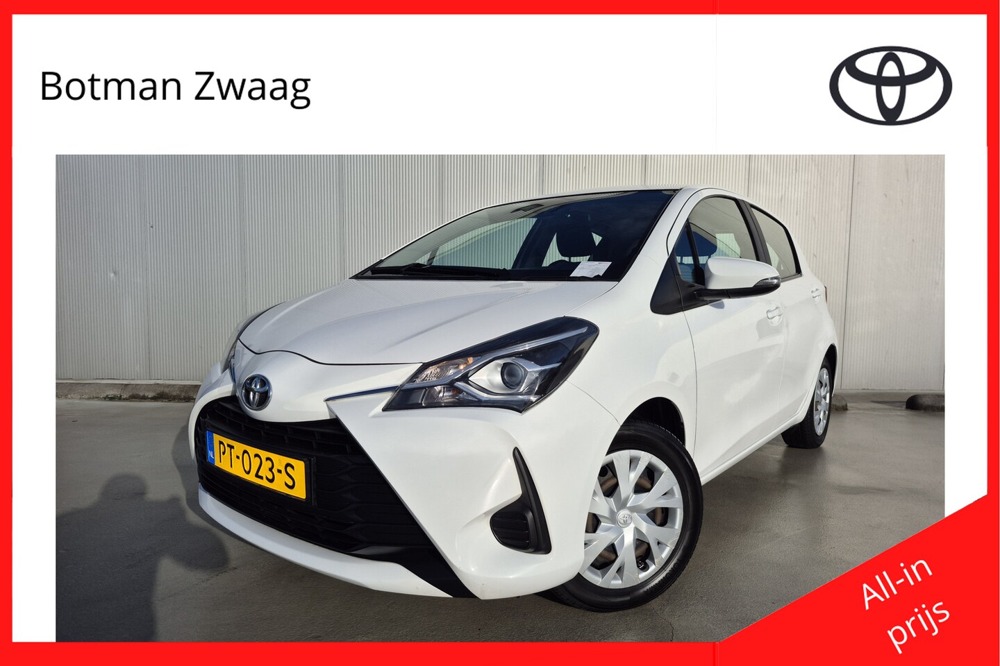Toyota Yaris - 1.5 VVT-i Aspiration \| Parkeerhulp camera - AutoWereld.nl