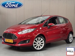 Ford Fiesta - 100pk EcoBoost Titanium Navi Climat Cruise Voorruitverwarming Bluetooth Dealeronderhouden