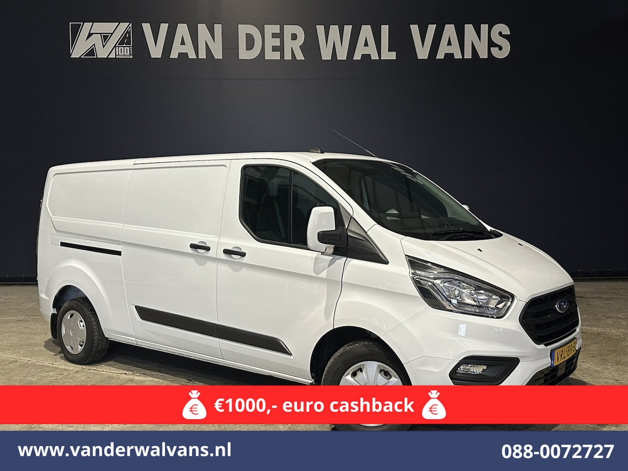 Ford Transit Custom - 2.0 TDCI L2H1 Euro6 Airco | Cruisecontrol | LED | Parkeersensoren | 2700KG Trekvermogen Bi - AutoWereld.nl