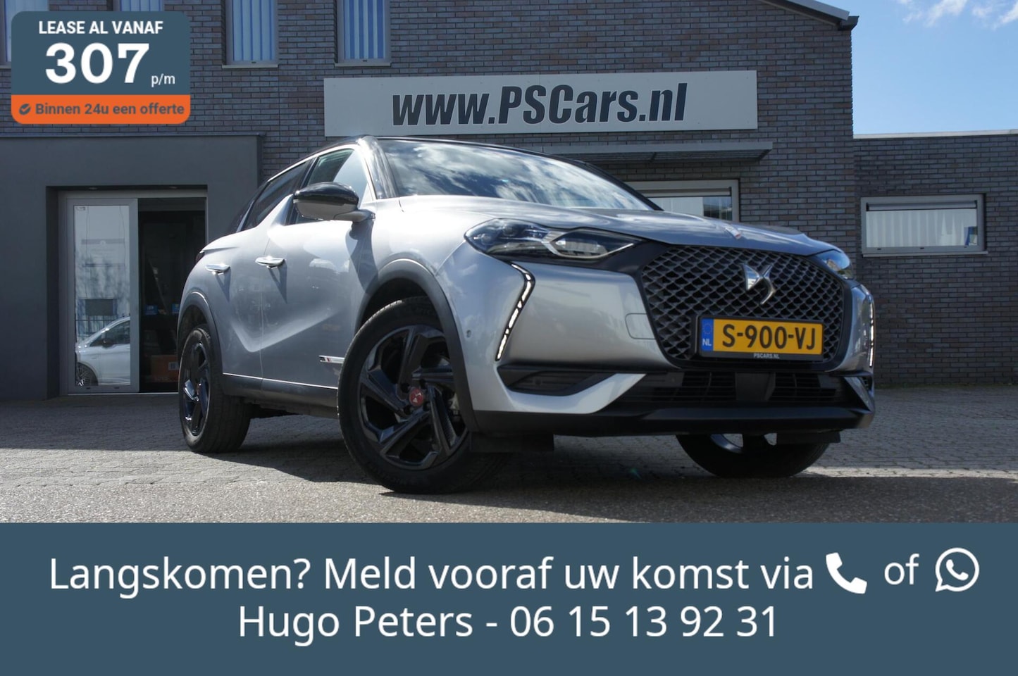 DS 3 Crossback - E-Tense Performance Line+ Alcantara|Camera|Navi - AutoWereld.nl