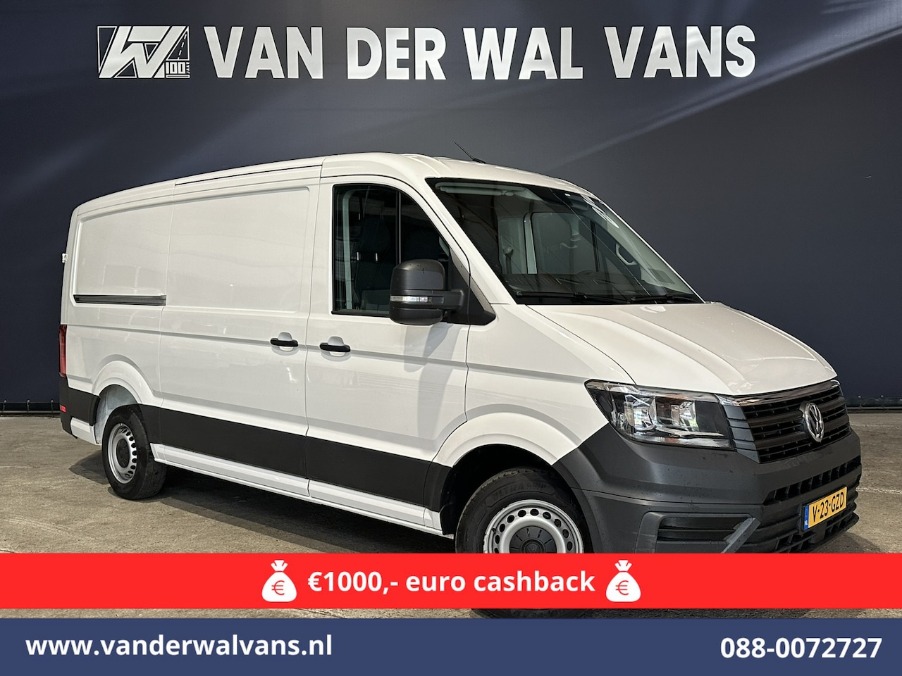Volkswagen Crafter - 2.0 TDI 140pk L3H2 L2H1 Euro6 # Airco | Cruisecontrol | Bijrijdersbank 3000kg trekvermogen - AutoWereld.nl
