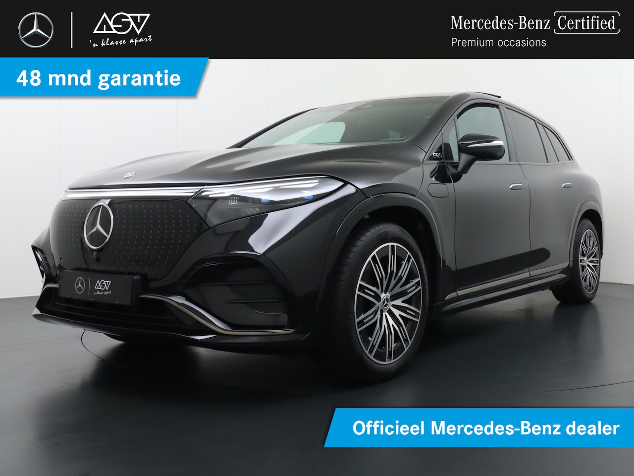 Mercedes-Benz EQS SUV - 450 4MATIC AMG Line 118 kWh Luctvering, achterasbesturing, panoramadak, Hyperscreen, wegkl - AutoWereld.nl
