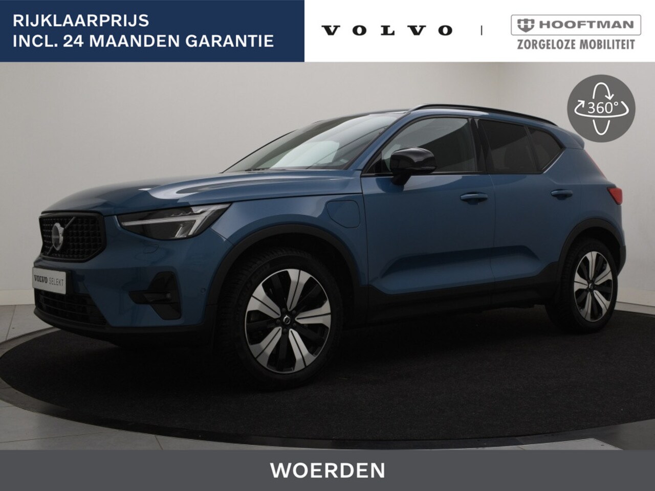 Volvo XC40 - T5 PLUG-IN HYBRID ULTIMATE DARK SCHUIFDAK 360GR CAM ACC NAVI - AutoWereld.nl