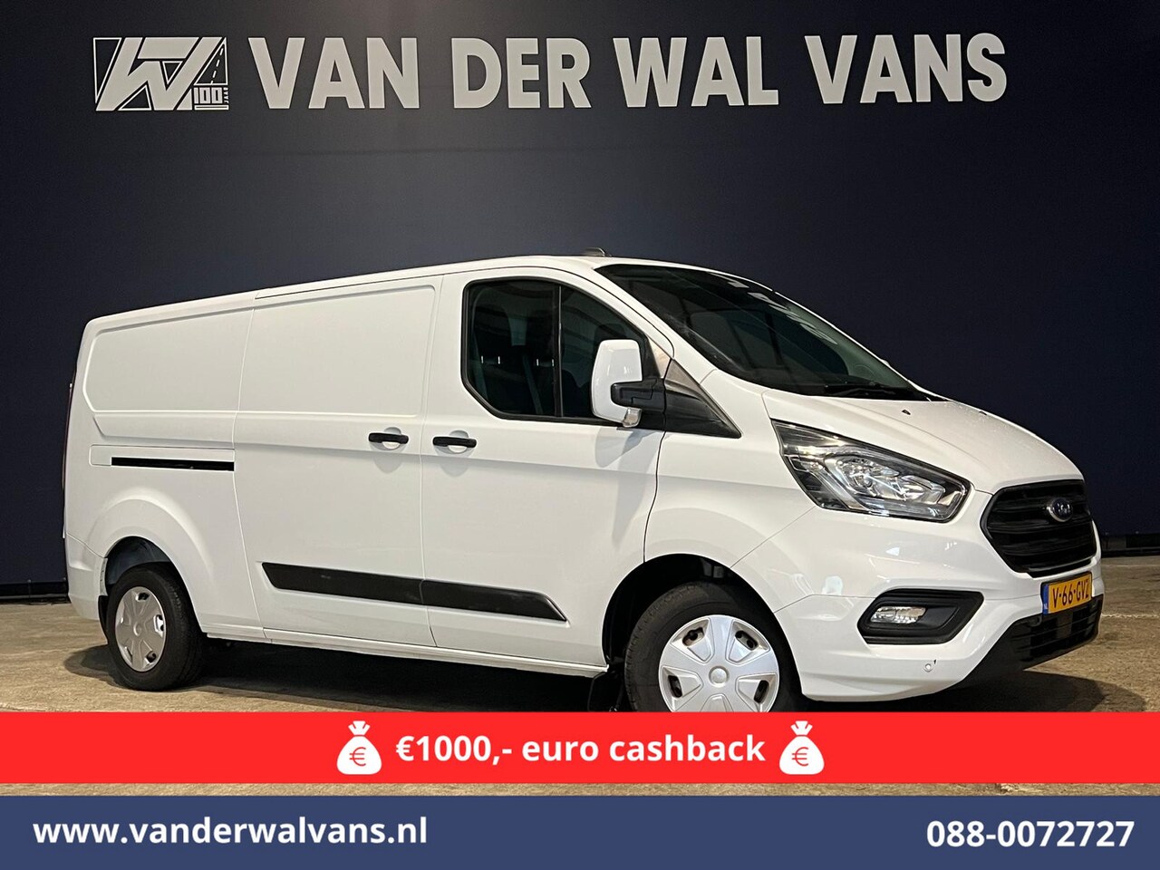 Ford Transit Custom - 2.0 TDCI L2H1 Euro6 *Rijklaar Direct Rijden* Airco | Camera | Apple Carplay | Cruisecontro - AutoWereld.nl