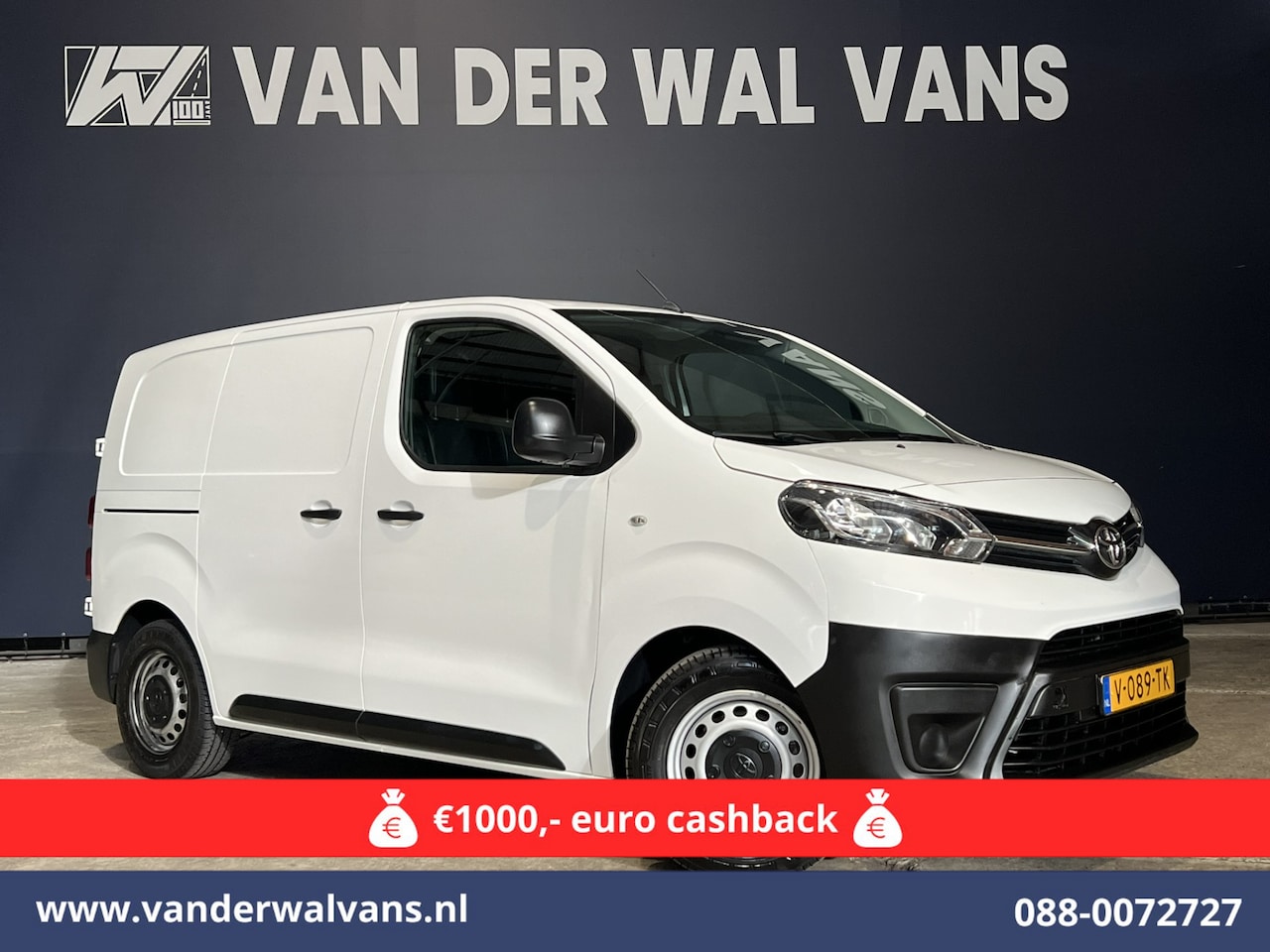 Toyota ProAce - 1.6 D-4D L1H1 Euro6 *Rijklaar Direct Rijden* Airco | Cruisecontrol | Bijrijdersbank zijdeu - AutoWereld.nl