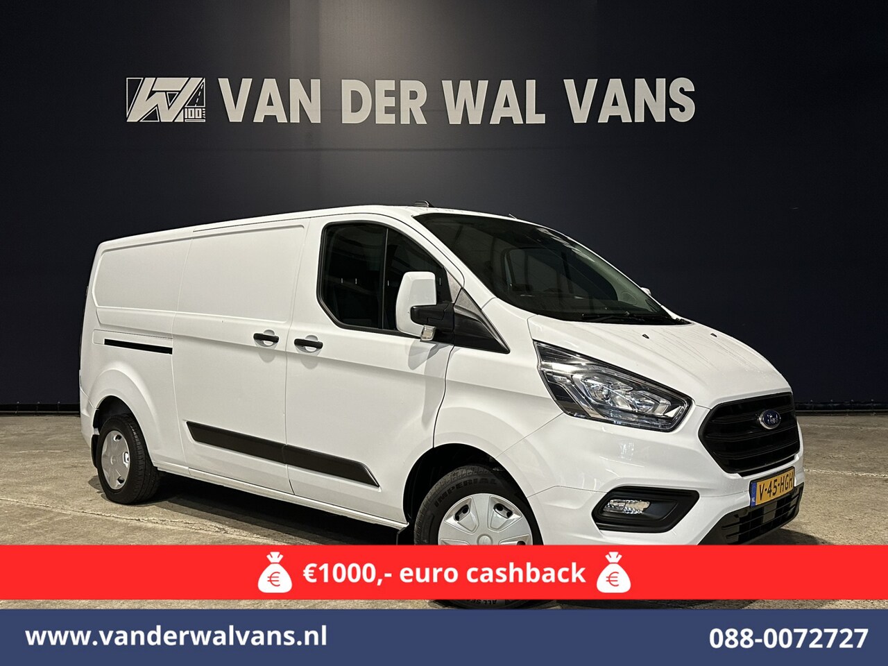 Ford Transit Custom - 2.0 TDCI L2H1 Euro6 *Rijklaar Direct Rijden* Airco | Camera | Android auto | Cruisecontrol - AutoWereld.nl
