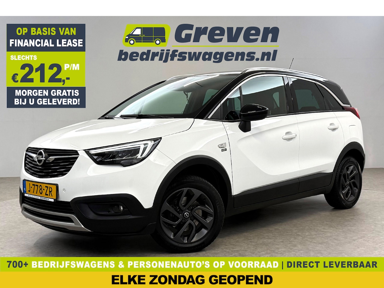 Opel Crossland - 1.2 Turbo | Carplay | Cruise | Parkeersens. | LED | NAP - AutoWereld.nl