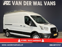 Ford Transit - 2.0 TDCI 131pk L3H2 Euro6 # Airco | 2800kg Trekhaak | Imperiaal | LED | Trap | Cruisecontr