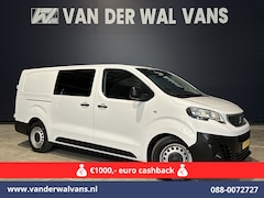 Peugeot Expert - 2.0 BlueHDI 123pk L3H1 Dubbele Cabine Euro6 Airco | 2x zijdeur | 2500kg Trekhaak | 5-Zits