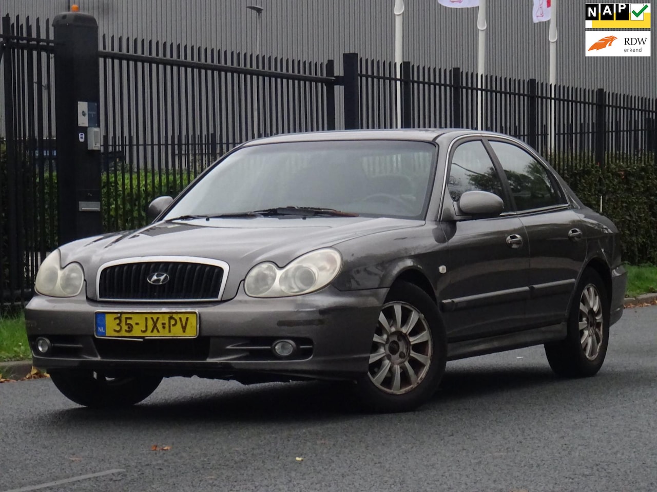 Hyundai Sonata - 2.7i V6 Executive AUTOMAAT LEER/CLIMA/CRUISE - AutoWereld.nl