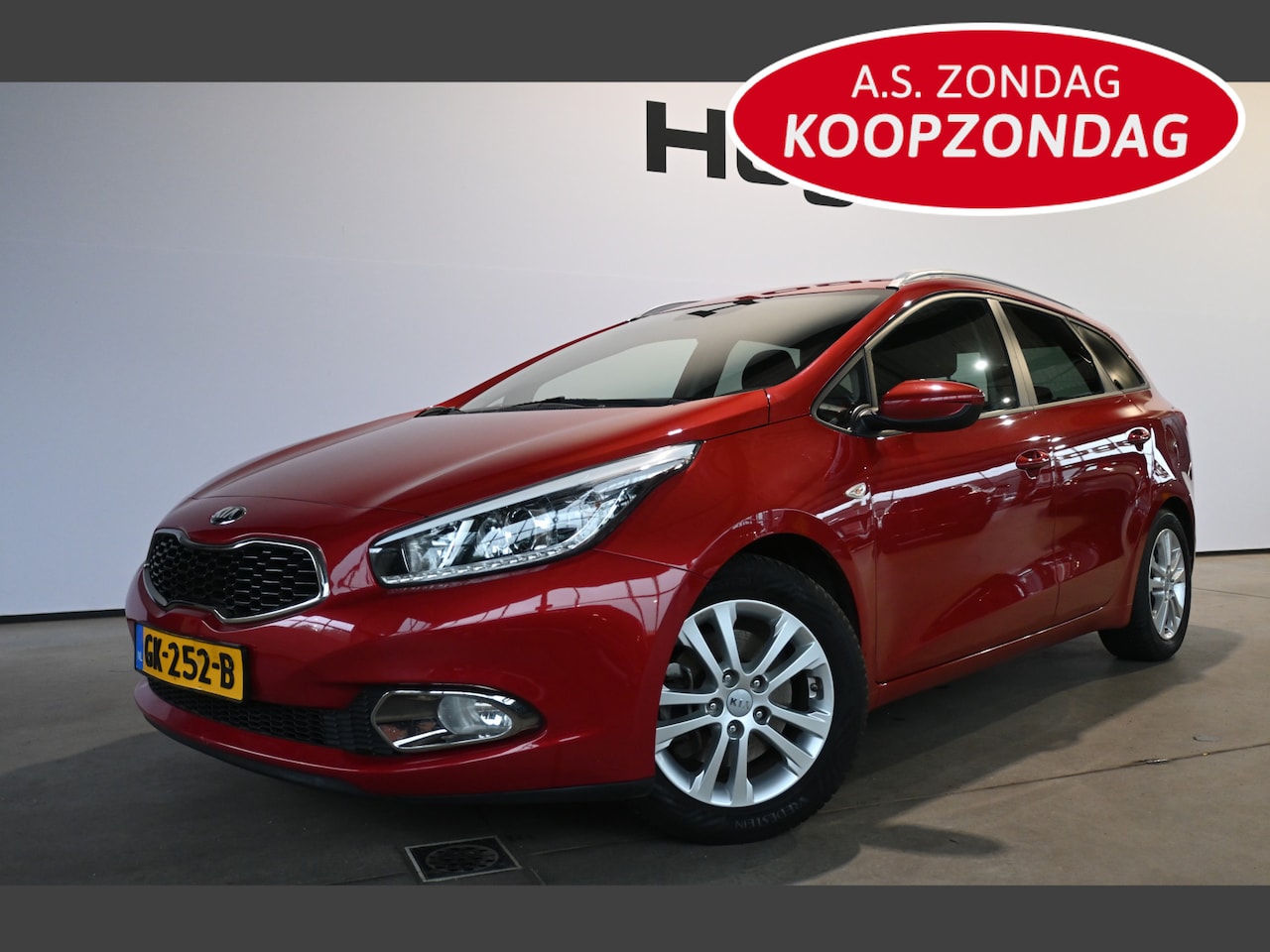 Kia Cee'd Sportswagon - 1.6 GDI ComfortLine Clima Navigatie Goed Onderhouden! Inruil Mogelijk! - AutoWereld.nl