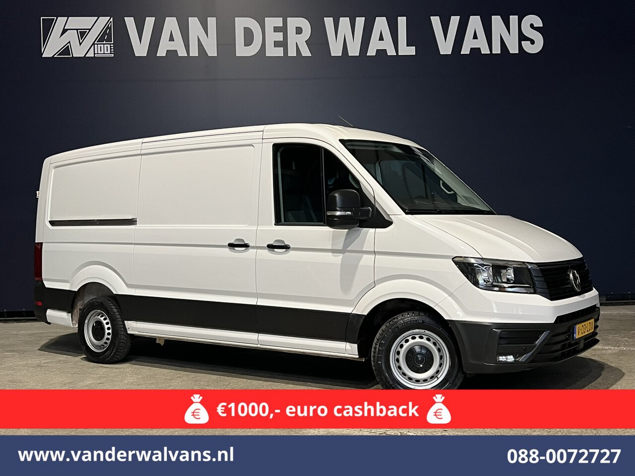 Volkswagen Crafter - 2.0 TDI 141pk L3H2 L2H1 Euro6 *Rijklaar Direct Rijden* Airco | Navigatie | Camera | Apple - AutoWereld.nl