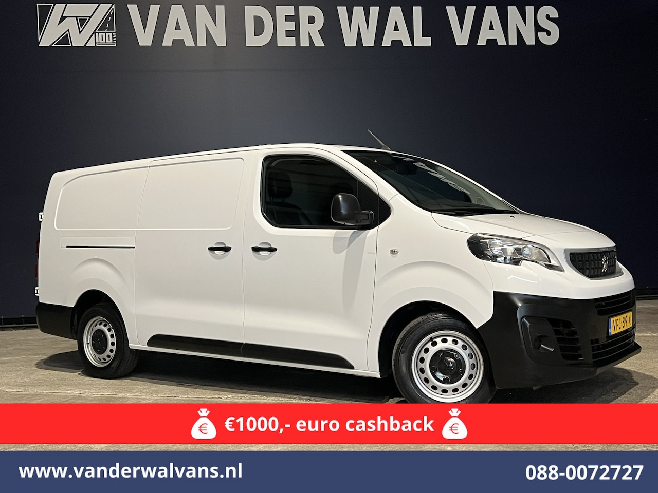 Peugeot Expert - 2.0 BlueHDI 123 pk L3H1 Euro6 Airco | Cruisecontrol | 2500kg Trekhaak Parkeersensoren - AutoWereld.nl