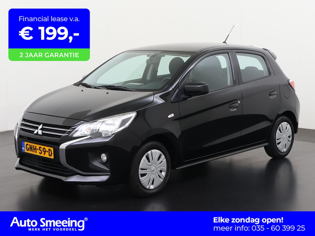 Mitsubishi Space Star - 1.2 Active | Apple/Android Carplay | Zondag Open! - AutoWereld.nl