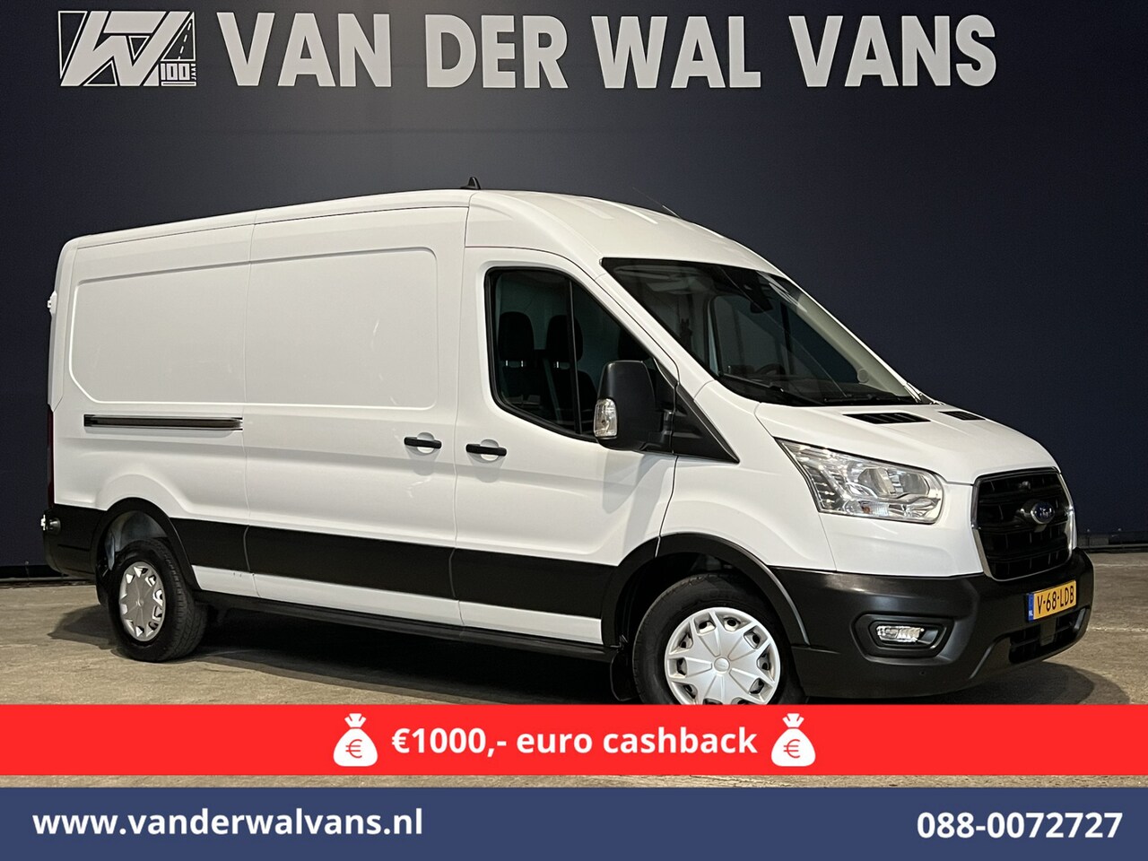 Ford Transit - 2.0 TDCI 130pk L3H2 Euro6 Airco | Camera | Navigatie | Apple Carplay | Android Auto Cruise - AutoWereld.nl