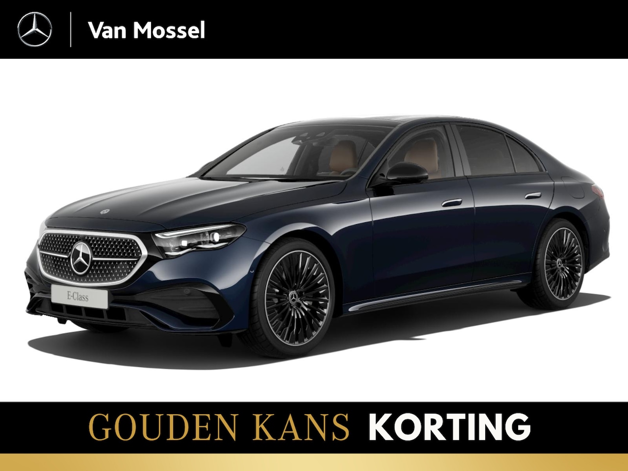 Mercedes-Benz E-klasse - 300 e Sport Edition Premium Plus - Achterasbesturing - Luchtvering - Leder - Nightpakket - - AutoWereld.nl