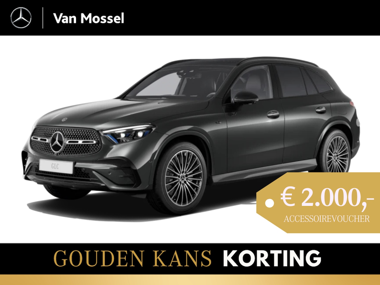 Mercedes-Benz GLC-klasse - 400 e 4MATIC AMG Line /AMG Premium Plus pakket/Night-pakket/20-inch AMG-velgen/ Burmester/ - AutoWereld.nl