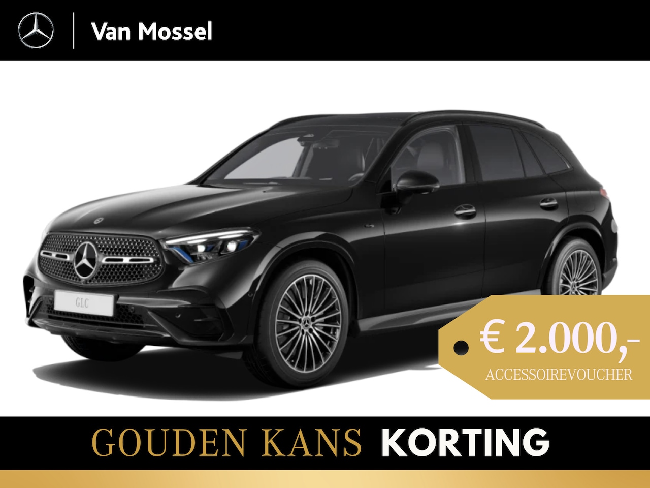 Mercedes-Benz GLC-klasse - 400 e 4MATIC AMG Line /AMG Premium Plus pakket/Night-pakket/20-inch AMG-velgen/ Burmester/ - AutoWereld.nl