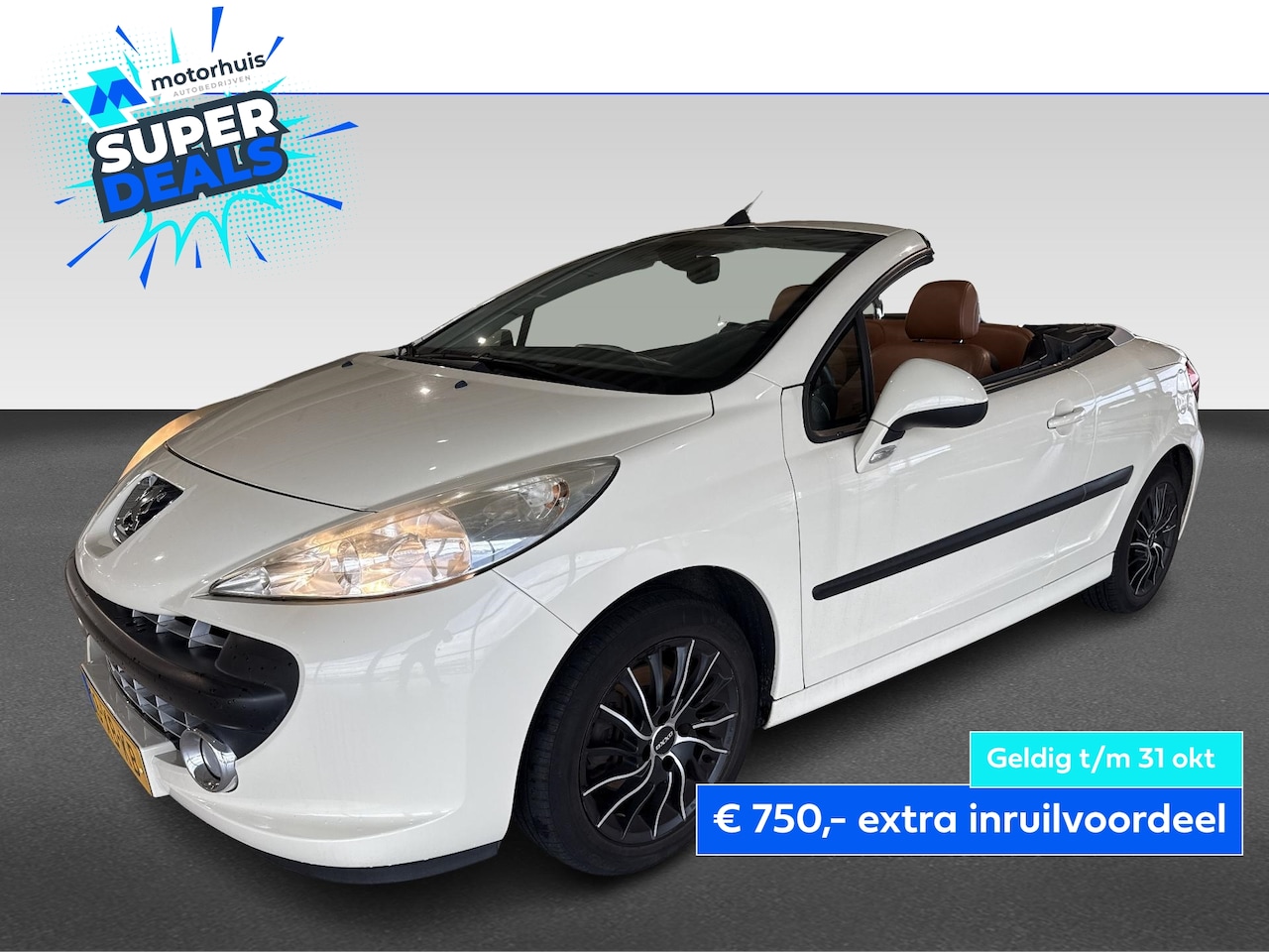 Peugeot 207 CC - 1.6 16V 88KW Première Grip Control - AutoWereld.nl