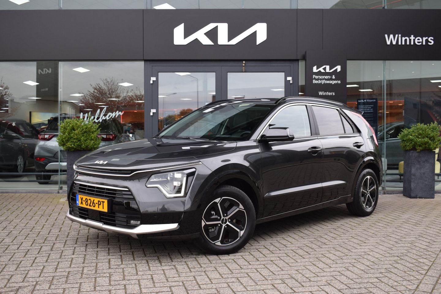 Kia Niro - 1.6 GDi Hybrid DynamicPlusLine DCT6-Autom. | Cruise Control Adaptief | Navigatie | Leder | - AutoWereld.nl