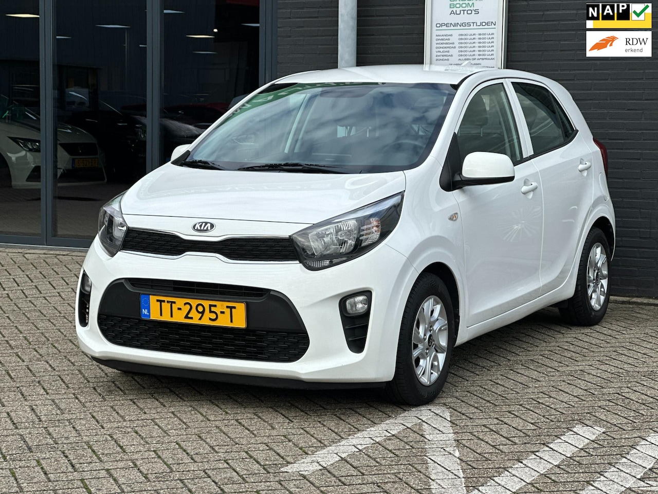 Kia Picanto - 1.0 CVVT ComfortPlusLine Navigator2de EG/AIRCO/NAVI/CAMERA/NL-AUTO NAP!! - AutoWereld.nl