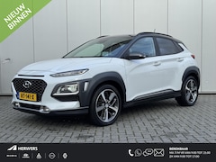 Hyundai Kona - 1.0T Premium / NL auto / Dealeronderhouden / 18" LM net All Season / Lederen Bekleding / S