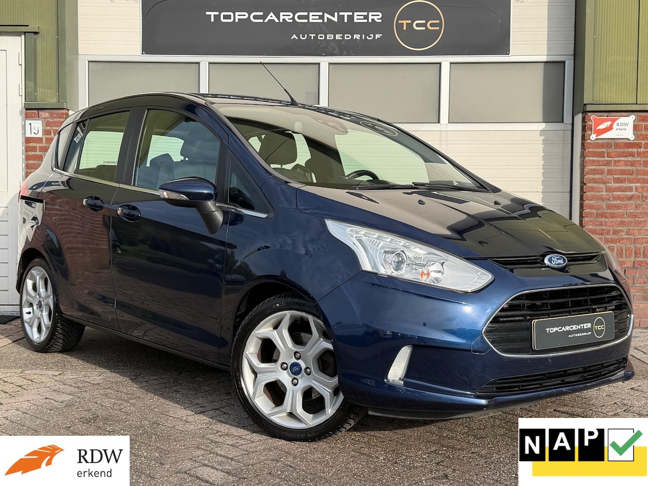 Ford B-Max - 1.0 EcoBoost Titanium/AIRCO/TREKH/PARKS/APK/NAP - AutoWereld.nl