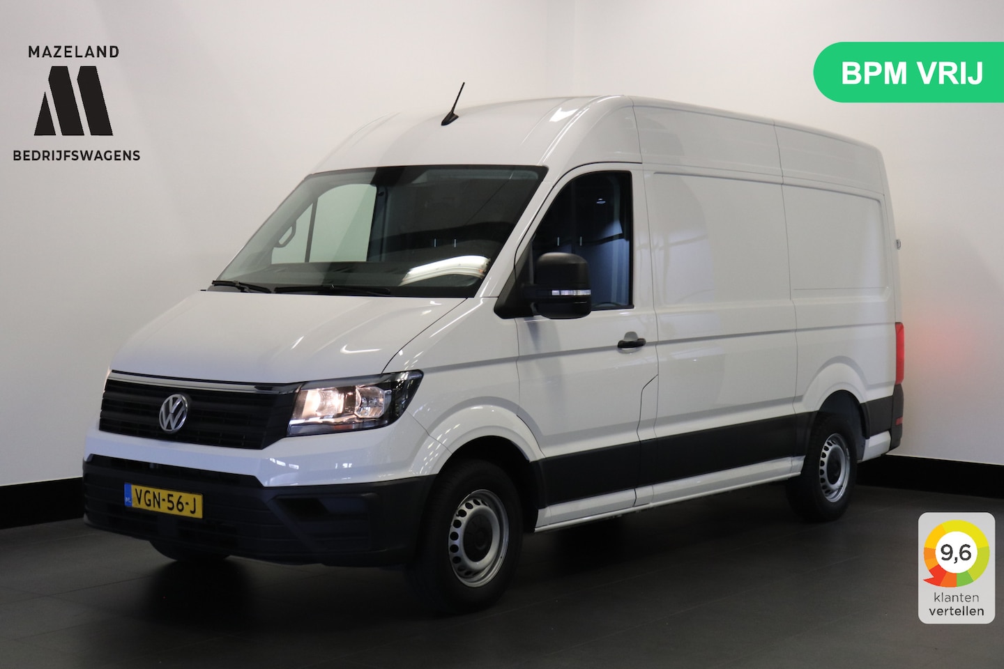 Volkswagen Crafter - 2.0 TDI 177PK Automaat L3H3 EURO 6 - Airco - Navi - Cruise - Trekhaak - €19.950,- Excl. - AutoWereld.nl