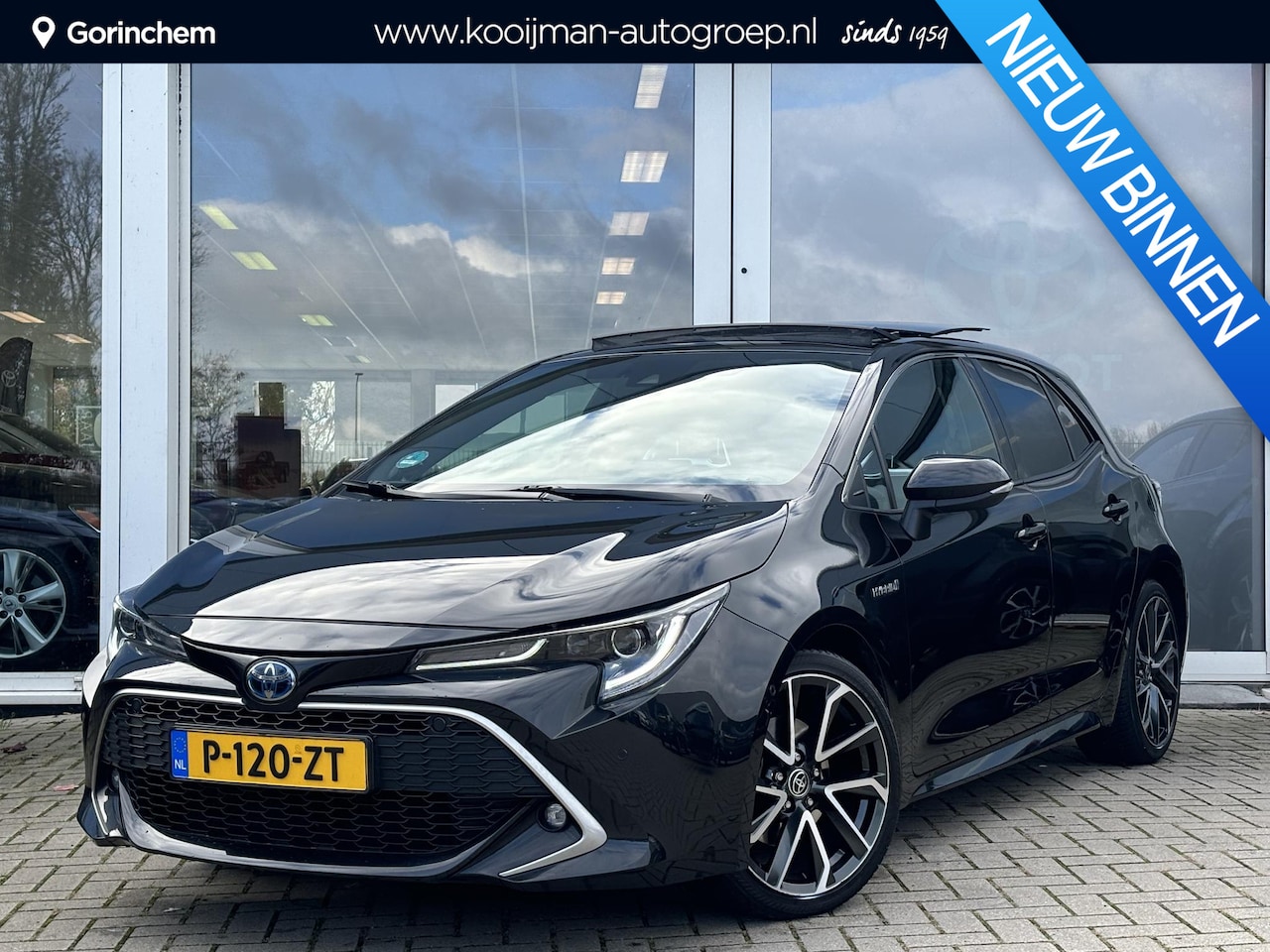 Toyota Corolla - 2.0 Hybrid Premium | Schuifdak | HUD | Leder | JBL | Blindspot | Stoelverwarming | Toyota - AutoWereld.nl