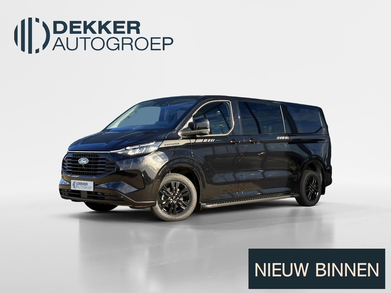 Ford Transit Custom - 320 2.5 PHEV L2H1 Black Platinum DC DRIVER ASSISTANCE PACK I WINTER PACK I APPLE CARPLAY/A - AutoWereld.nl