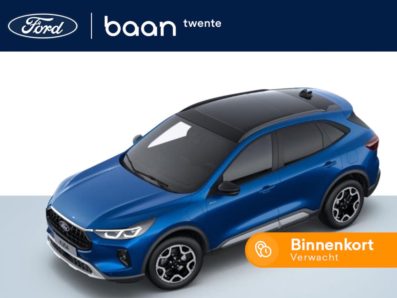 Ford Kuga - 2.5 PHEV Active X 243 PK | Trekhaak | Pano | Matrix LED | Reservewiel | All weather | Wint - AutoWereld.nl