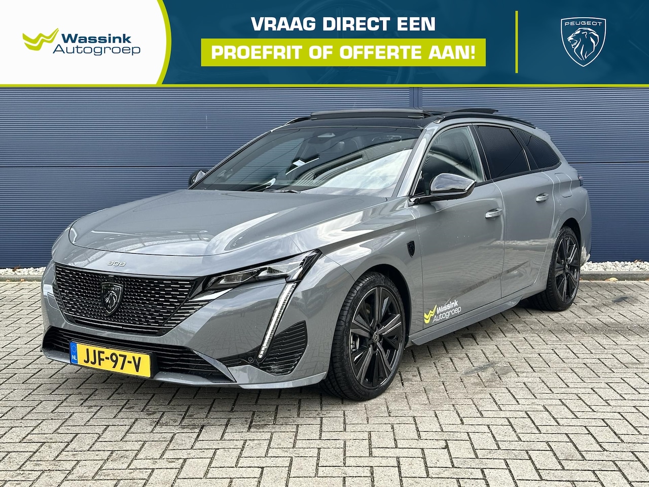 Peugeot 308 SW - 1.6 HYbrid 195pk e-DCS7 GT | Focal | Led Matrix | Schuif /kantel dak | 8 JAAR GARANTIE | 7 - AutoWereld.nl