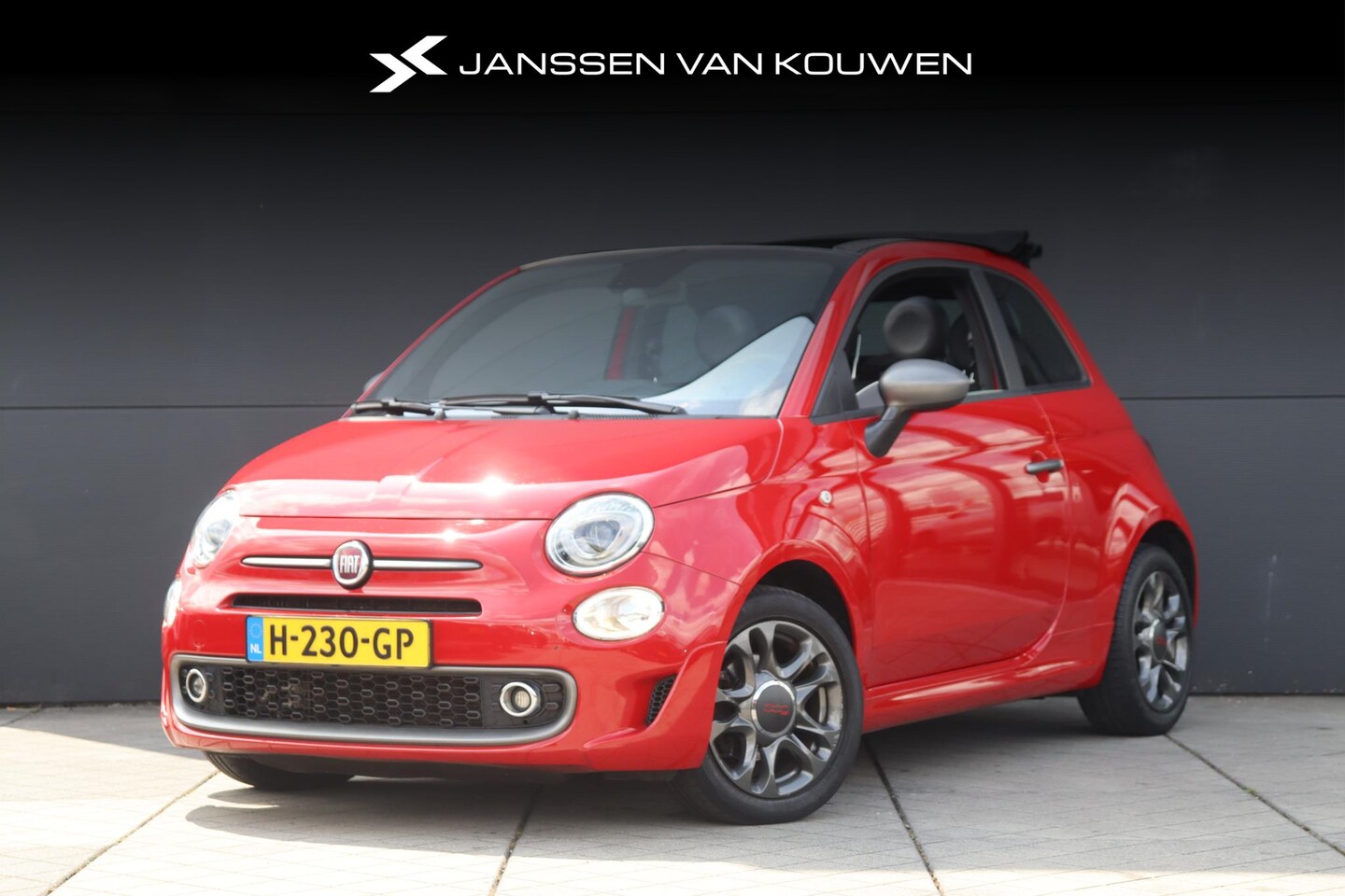 Fiat 500 C - 0.9 TwinAir Turbo Sport / Navigatie / CarPlay / Dealeronderhouden / 15'' velgen - AutoWereld.nl