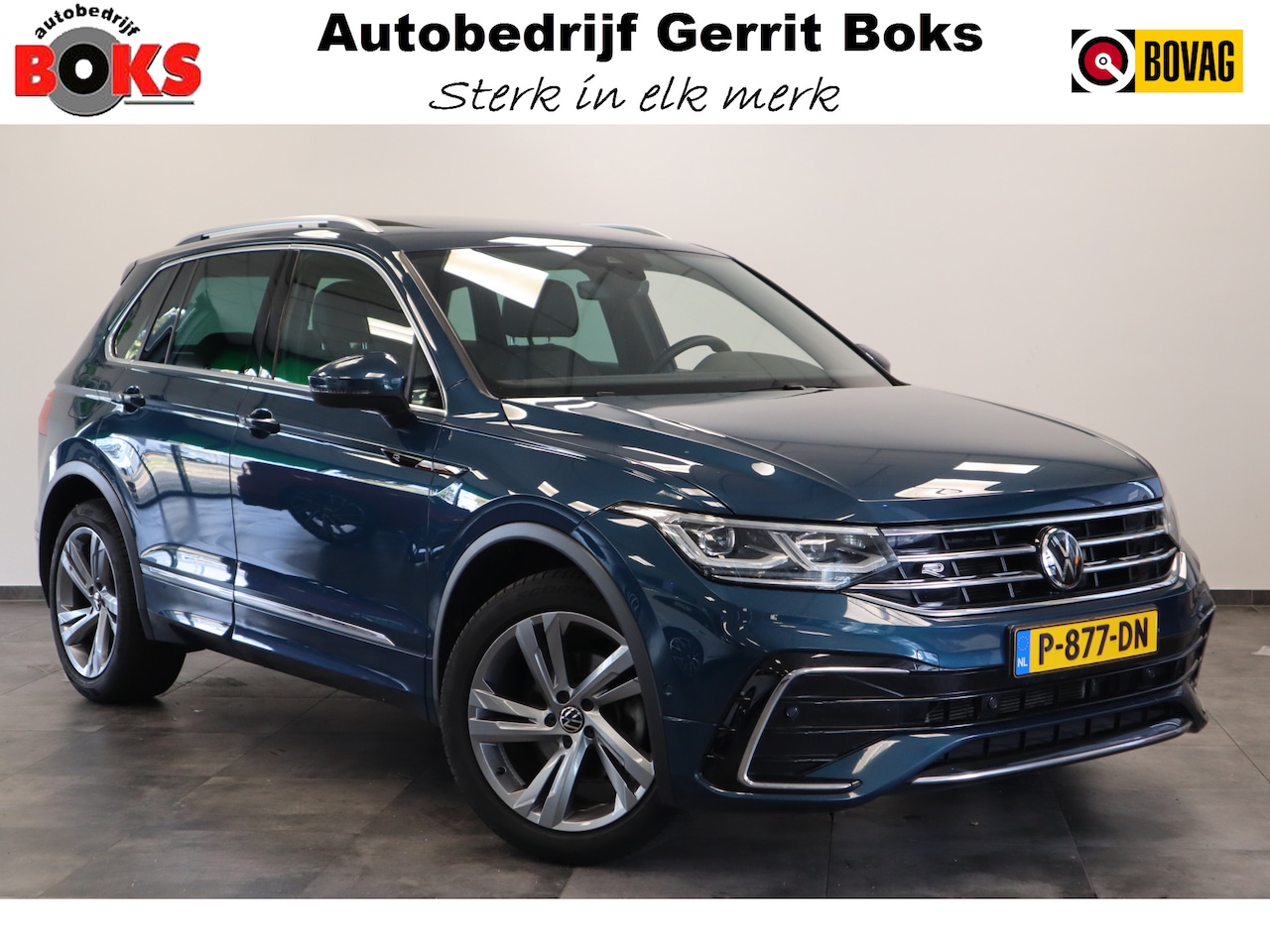 Volkswagen Tiguan - 1.5 TSI R-Line Business+ Pano IQ-Light Park Assist Trekhaak - AutoWereld.nl