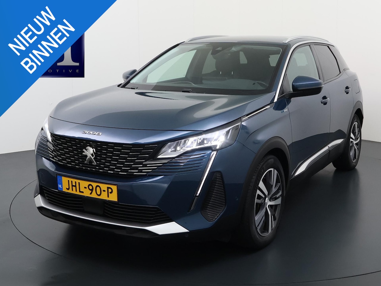 Peugeot 3008 - 1.6 HYbrid 225 Blue Lease Allure DEALER OH. | AFNEEMBARE TREKHAAK | ELEK. ACHTERKLEP| CAME - AutoWereld.nl
