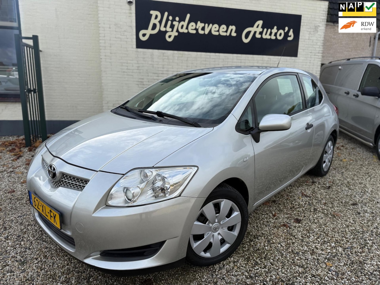 Toyota Auris - 1.4-16V Terra Airco | Nieuwe APK - AutoWereld.nl