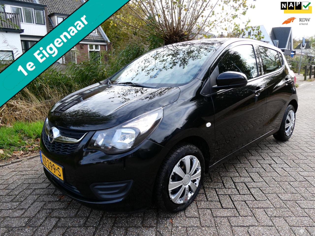 Opel Karl - 1.0i Edition 1e eigenaar Airco Cruise 92.000km Hoge instap Zuinig - AutoWereld.nl