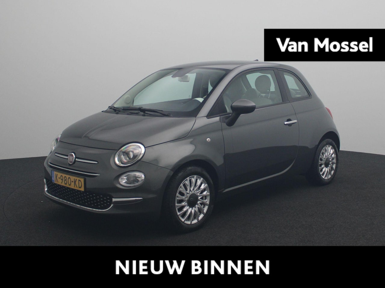 Fiat 500 - 1.0 Hybrid Lounge | Airco | Apple CarPlay | Parkeersensoren | - AutoWereld.nl